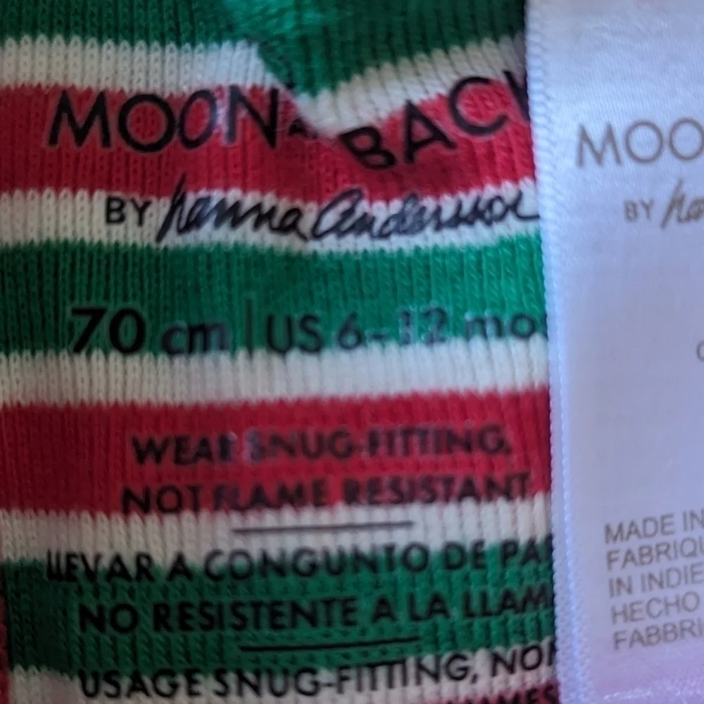 Baby Christmas Pajamas 6-12M
